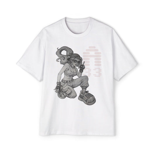 Agent33 B-Girl Men's Heavy Oversized Tee