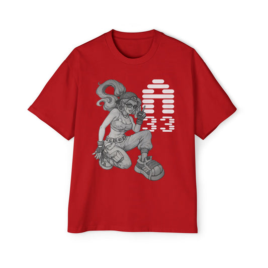 Agent33 B-Girl Men's Heavy Oversized Tee