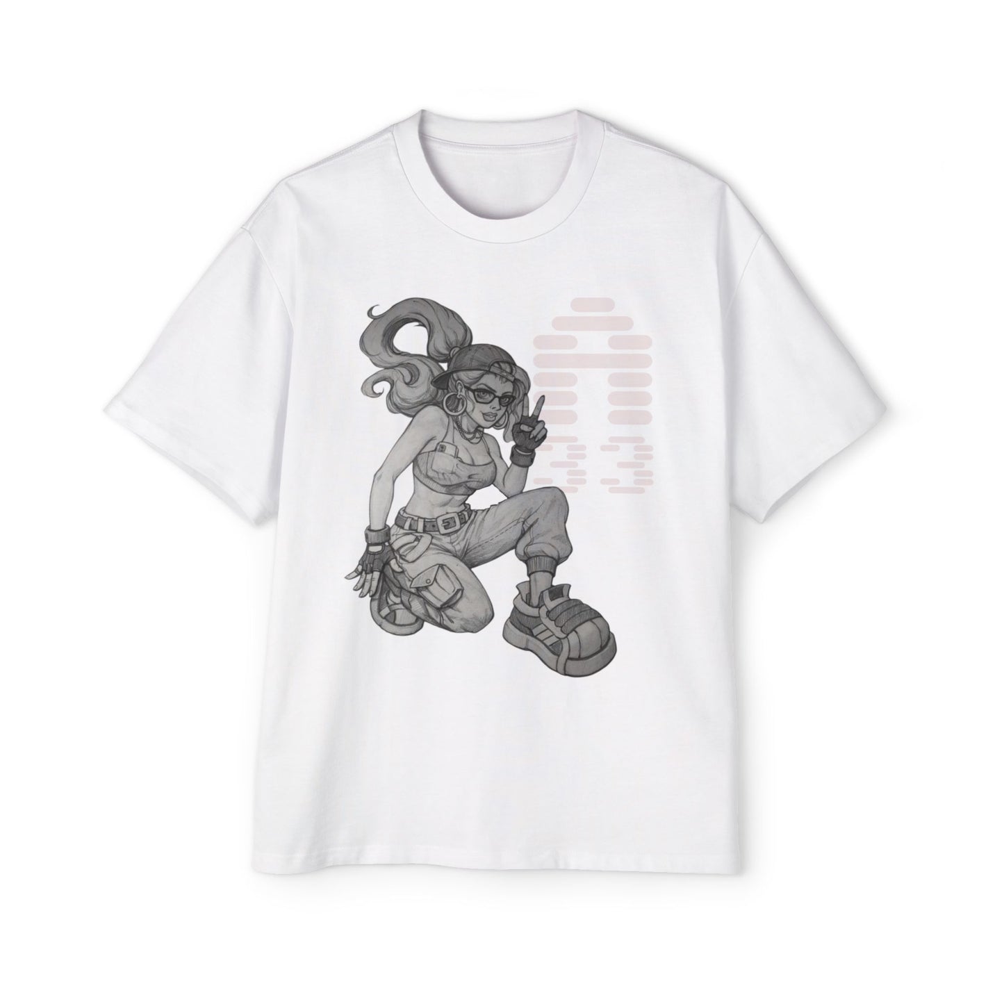 Agent33 B-Girl Men's Heavy Oversized Tee
