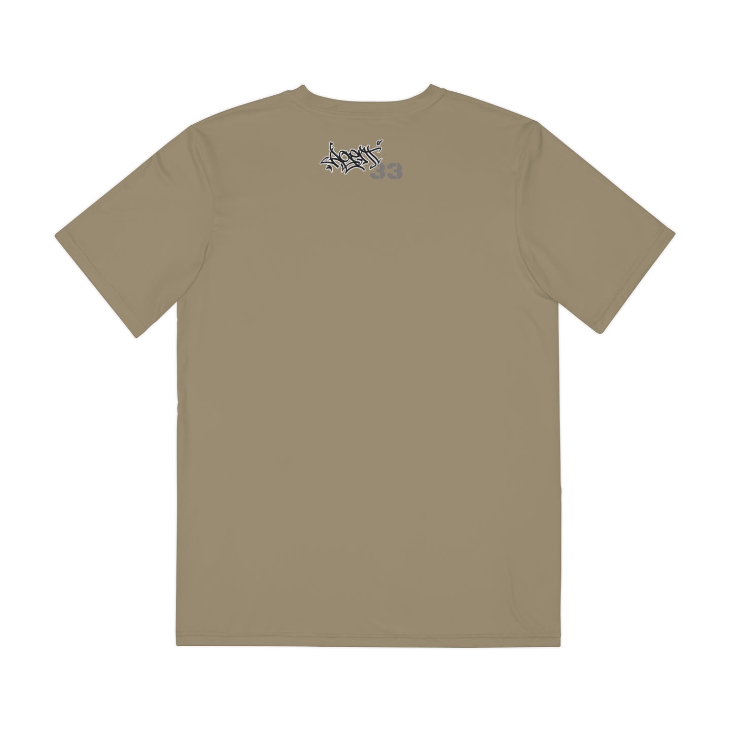 Agent33 Streetwear Tee — Urban Graffiti Gas Mask Character Shirt
