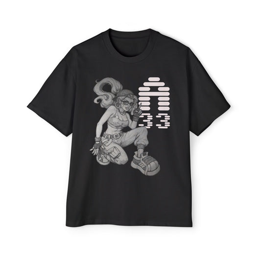 Agent33 B-Girl Men's Heavy Oversized Tee