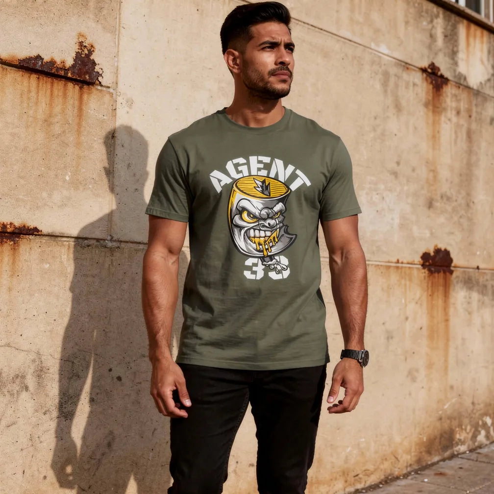 Agent33 FatCap Men's Heavy Oversized Tee