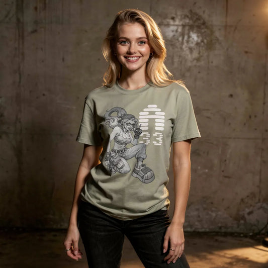Agent33 B-Girl Men's Heavy Oversized Tee